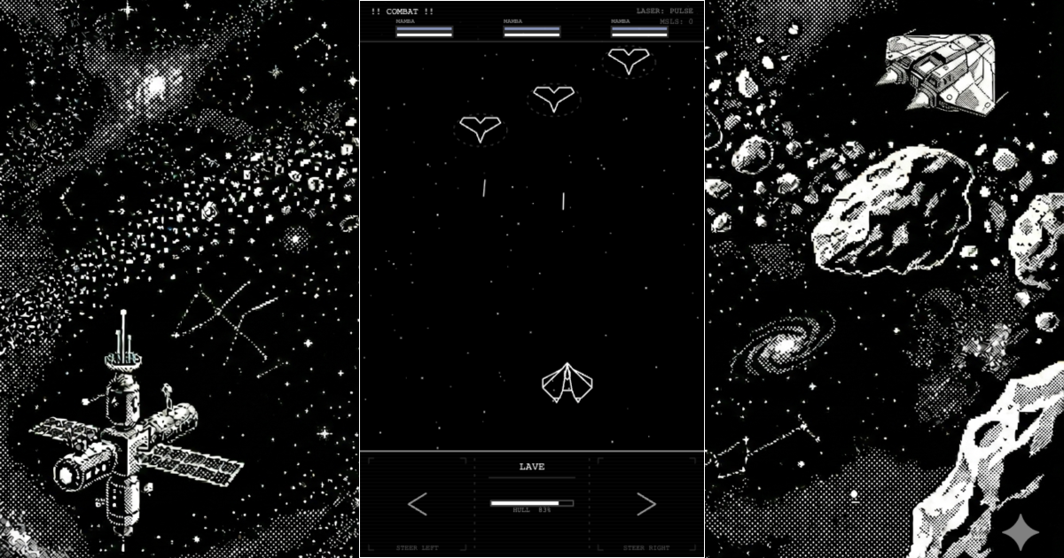 Screenshot of Flatspace Commander